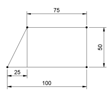 Diagram of shape dimensions