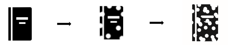 Diagram of shape dimensions