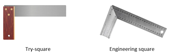 Diagram of shape dimensions